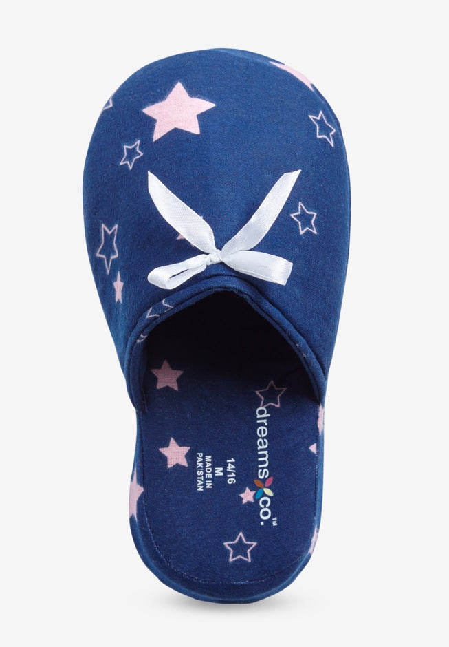 Dreams & Co.&reg; flannel slipper image number 7