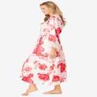 The Luxe Satin Long Peignoir Set image number null