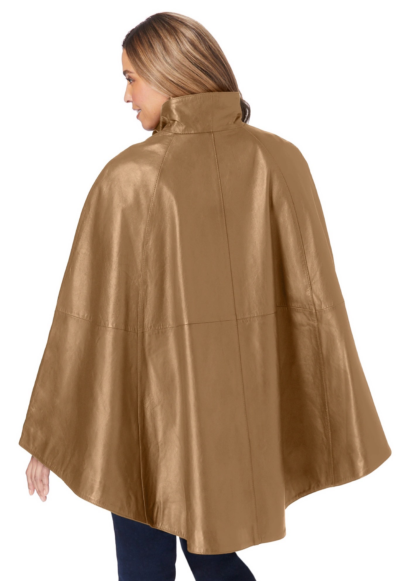 Leather Poncho image number 1