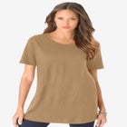 Plus Size Cotton Ultimate Crewneck Tee image number null