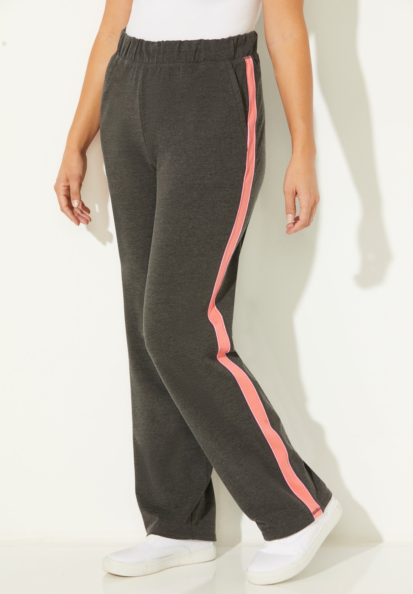 Colorblock French Terry Pant image number 0