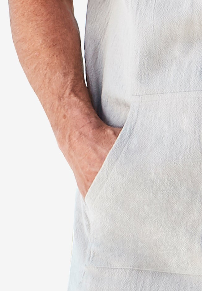 Gauze Short-Sleeve Hoodie image number 7