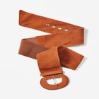 Faux Suede Belt image number null
