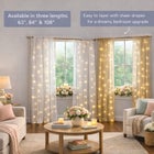 Pre-Lit Rod-Pocket Curtain Panel image number null