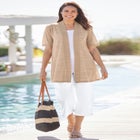 Linen Capri image number null