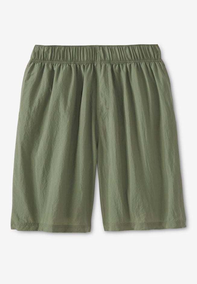 Solid 8" Swim Trunks image number null