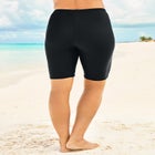 High-Waist Full-Coverage Swim Bike Short image number null