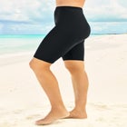 High-Waist Full-Coverage Swim Bike Short image number null