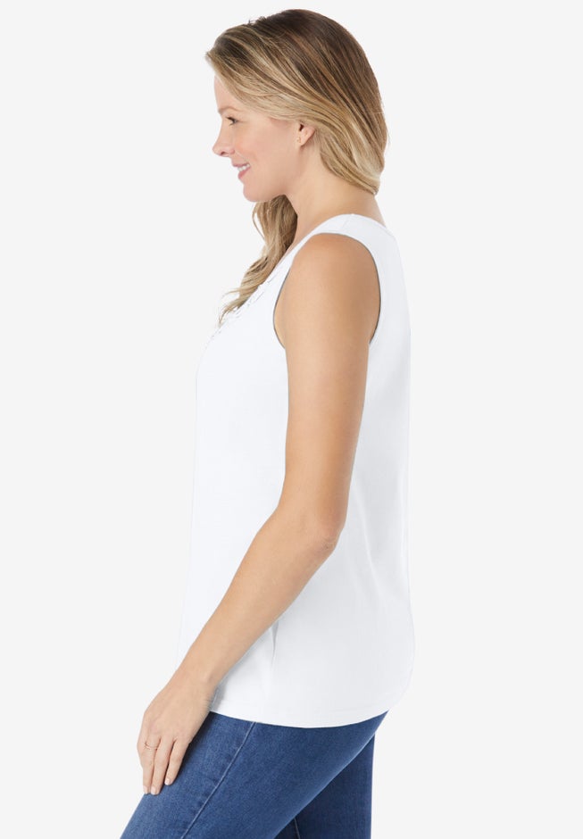 Beaded Tank Top image number 2