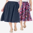 2-in-1 Reversible skirt image number null