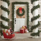 24" Pre-Lit Canadian Pine Arrow Tip Wreath image number null