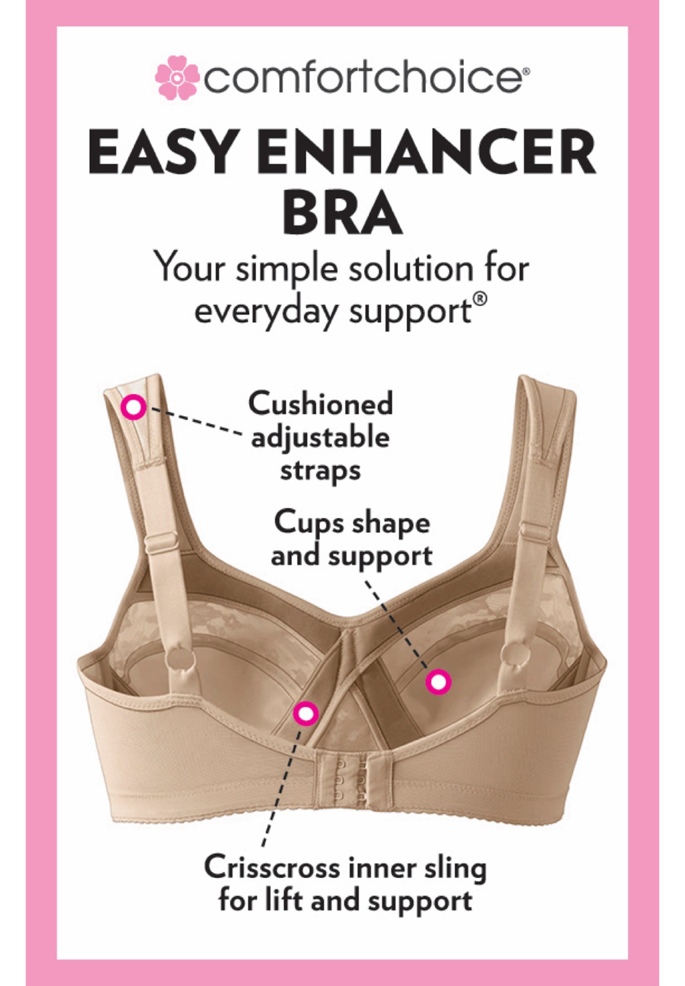 Easy Enhancer&reg; Wireless Bra image number 4