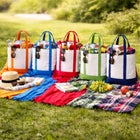 Tote Bag With Free Throw image number null