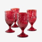 4-Pc. Red Goblet Set image number null