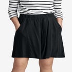 Elastic Waist Flowy Shorts image number null