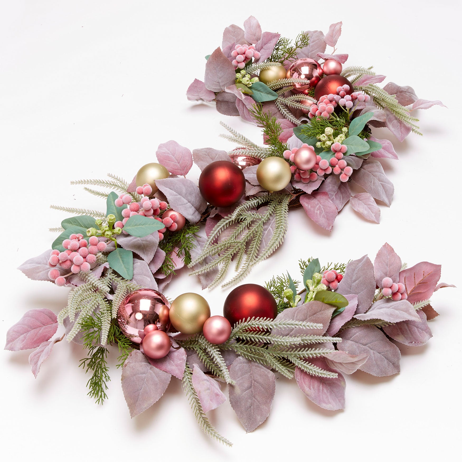 6&rsquo; Blush Christmas Garland image number 0