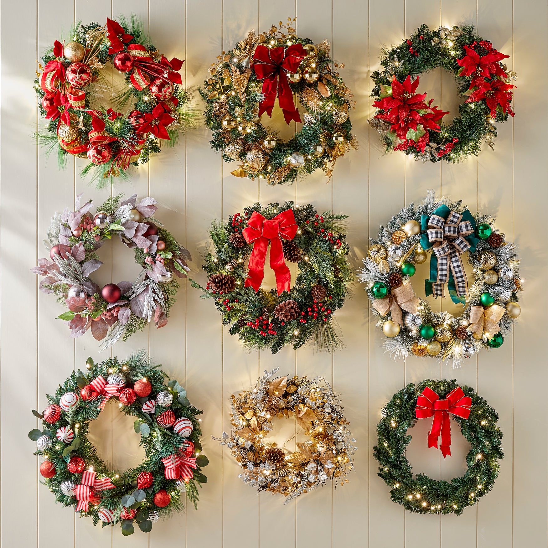 Blush Christmas Wreath image number 2