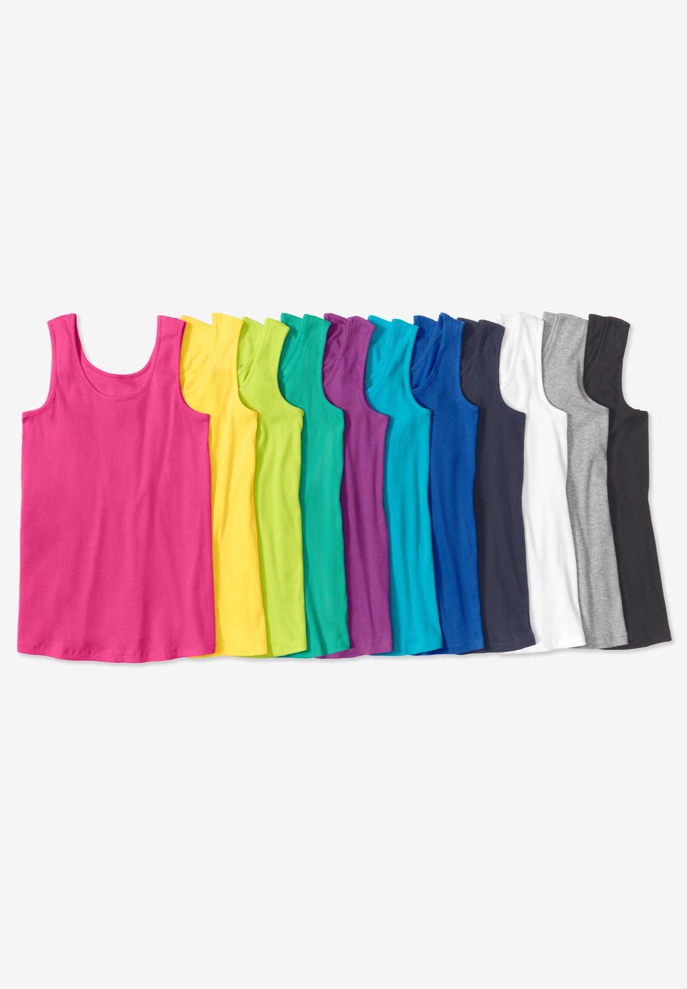 Rib Knit Tank image number 5