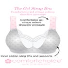 Comfort Choice&reg; Wireless Gel Strap Bra image number null