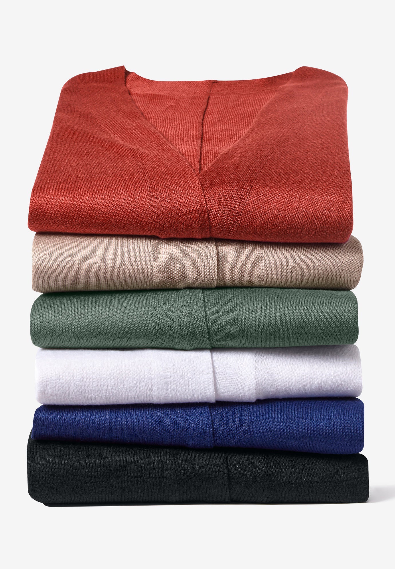 Lightweight Open Front Cardigan Sweater image number 3