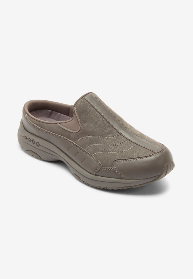 The Leather Traveltime Slip On Mule image number 0