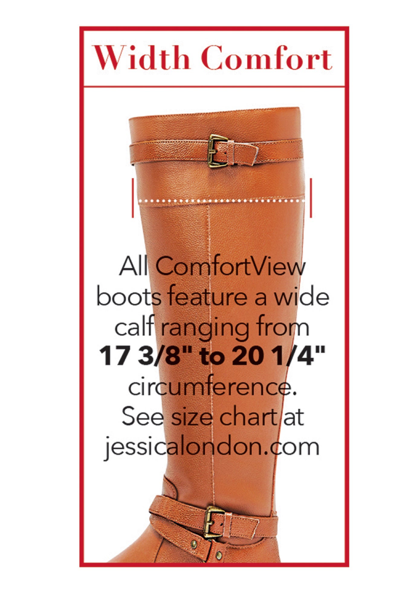 The Ivana Tall Wide Calf Boot By Comfortview image number 6