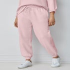 Drawstring Waist Fleece Sweatpants image number null