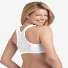 Glamorise&reg; Front-Close Lace Back Bra image number null