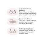 Glamorise&reg; Front-Close Lace Back Bra image number null