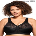 Glamorise&reg; Magic Lift&reg; Support Wireless Lace-Trimmed Bra 1000 image number null