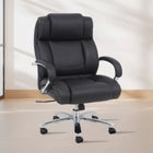 500 lbs. Weight Capacity Chrome Executive Office Chair image number null