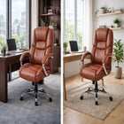 500 lbs. Weight Capacity Memory Foam Office Chair image number null