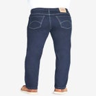Straight-Fit Stretch 5-Pocket Jeans image number null