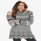 Chevron Border Sweater image number null