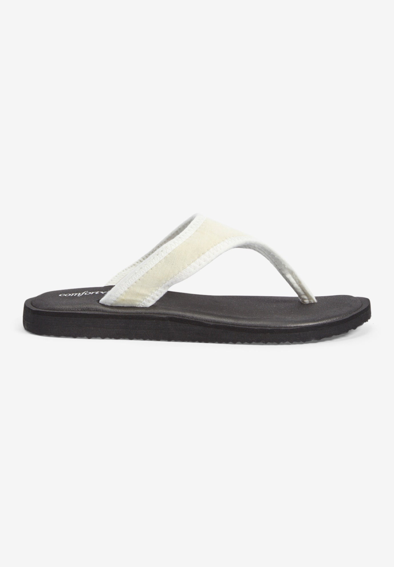 The Sylvia Soft Footbed Thong Slip On Sandal image number 3