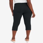 Everyday Stretch Cotton Capri Legging image number null