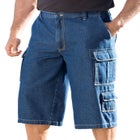17" Side Elastic Cargo Shorts image number null