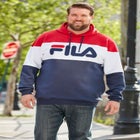 FILA&reg; Fleece Colorblock Hoodie image number null