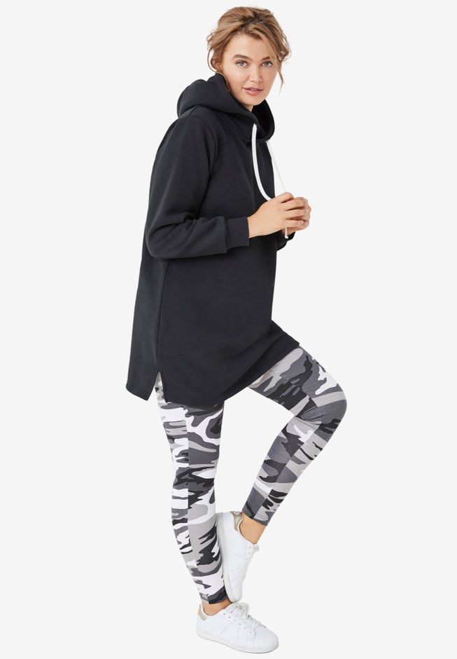 Hooded Sweatshirt Tunic image number 2