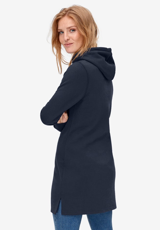 Hooded Sweatshirt Tunic image number 1