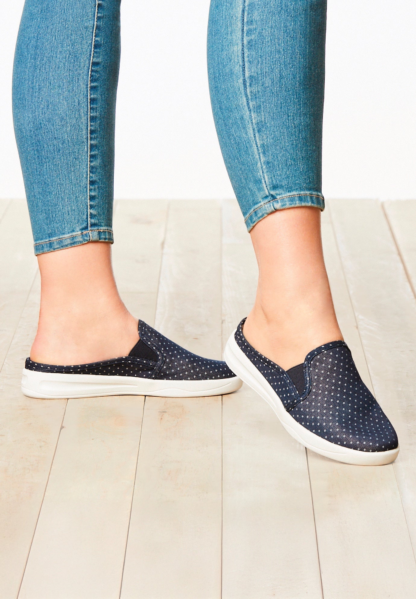 The Camellia Slip On Sneaker Mule image number 0
