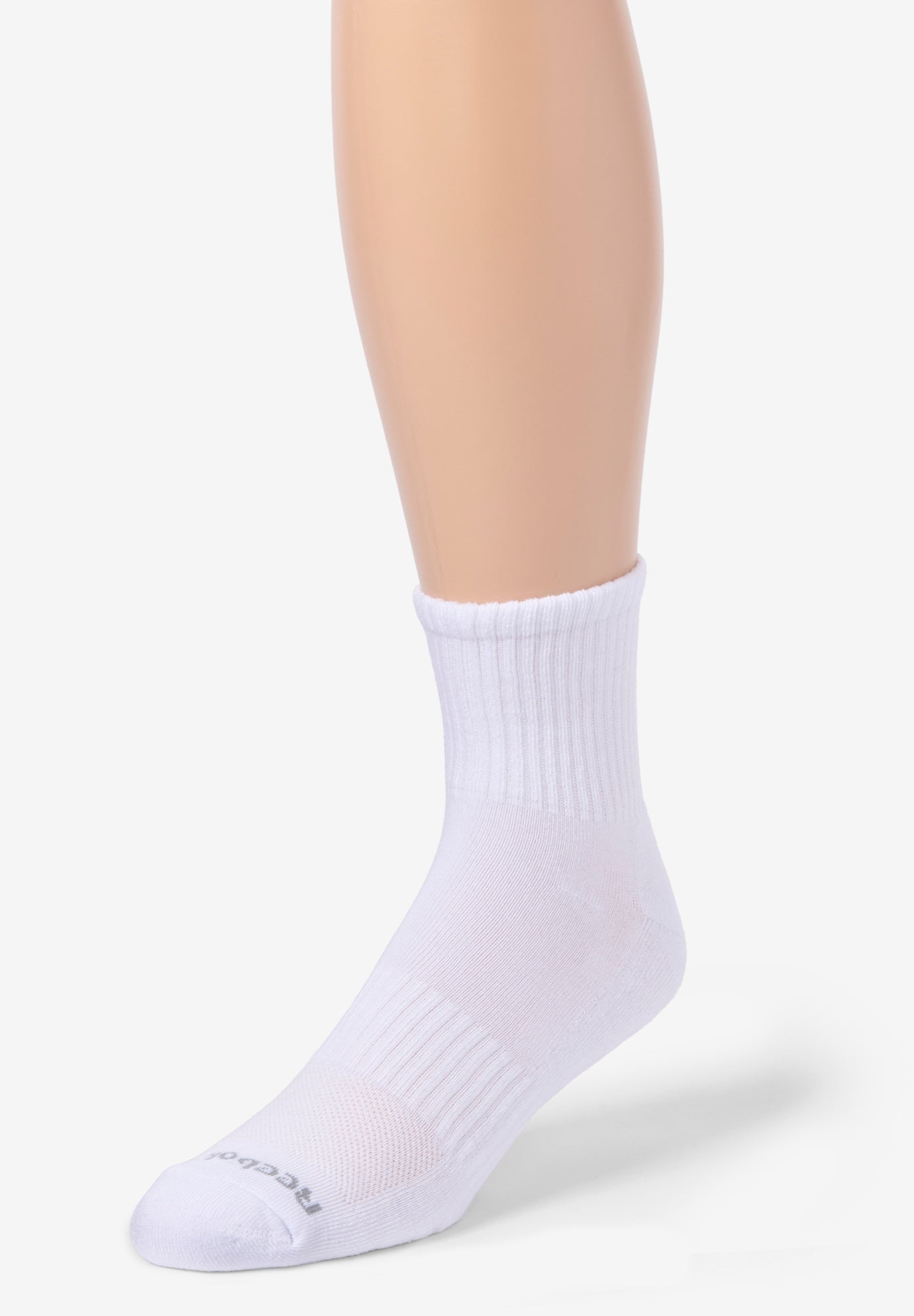 Reebok Quarter Top Socks, 6-pack image number 2