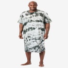 Short-Sleeve Jersey Henley Nightshirt image number null