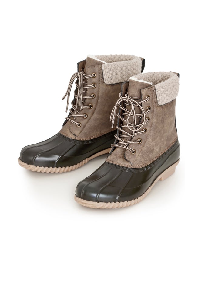 Lexi Sweater Trim Weather Boot image number 2