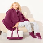 3pc Set Tote Throw & Socks image number null