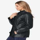 Leather Blazer image number null