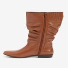 The Monica Wide Calf Leather Boot image number null