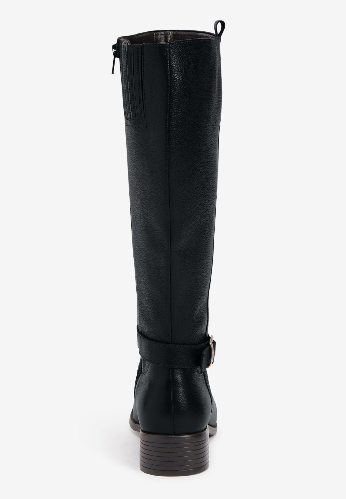The Donna Tall Wide Calf Leather Boot By Comfortview image number 1