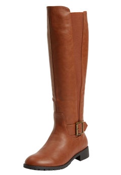 The Milan Tall Wide Calf Boot By Comfortview