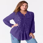 Sequin Floral Tunic image number null
